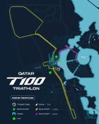 Visit Qatar Reveals Lusail Course for 2026 Qatar T100 Triathlon World Championship Final