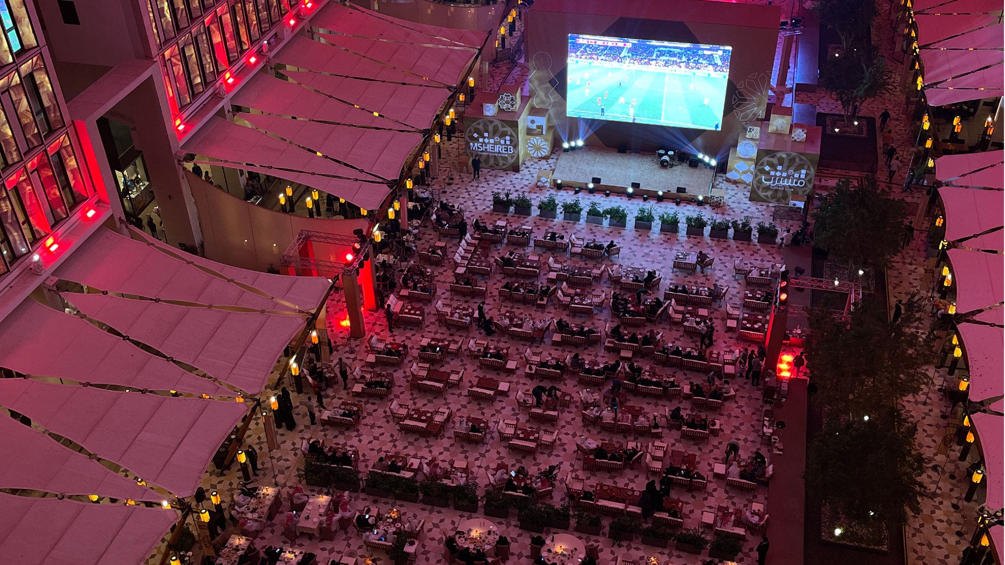 فعاليات بطولة كأس العرب ™2025 في مشيرب قلب الدوحة