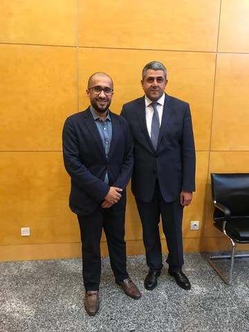 UNWTO & QNTC Officials Hold Meeting in Madrid