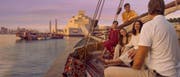وصول الباخرة السياحية الإيطالية "كوستا توسكانا" إلى ميناء الدوحة في زيارتها الأولى لقطر