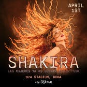 Visit Qatar Announces Shakira Live in Doha