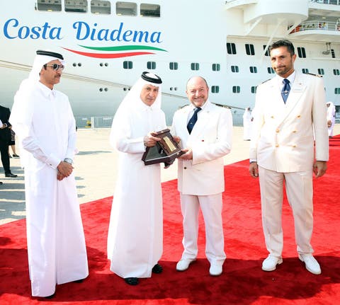Doha Port welcomes first turnaround call with arrival of Costa Diadema