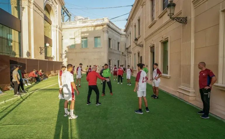 فعاليات اليوم الرياضي في الحزم