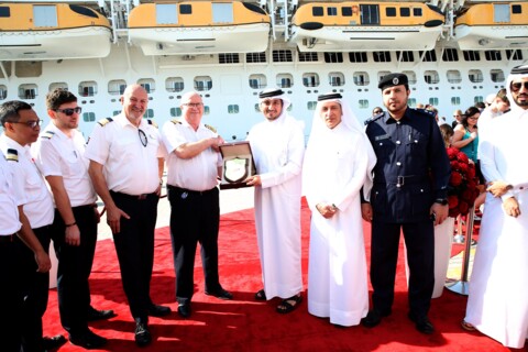Doha welcomes its first American Mega Cruise Ship, Jewel of the Seas®