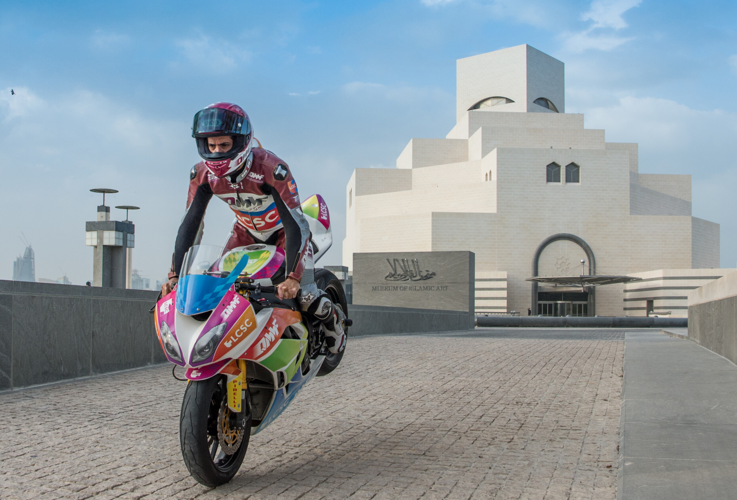 Qatar gears up to host two MotoGP races with dazzling display Qatar